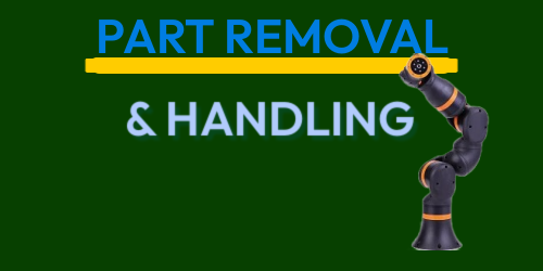 Part removal and handling at APSX